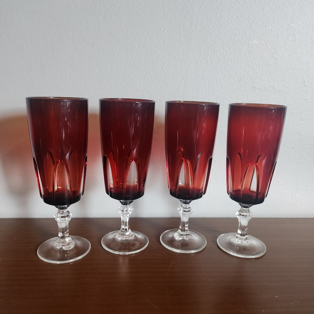 VINTAGE champagne flute